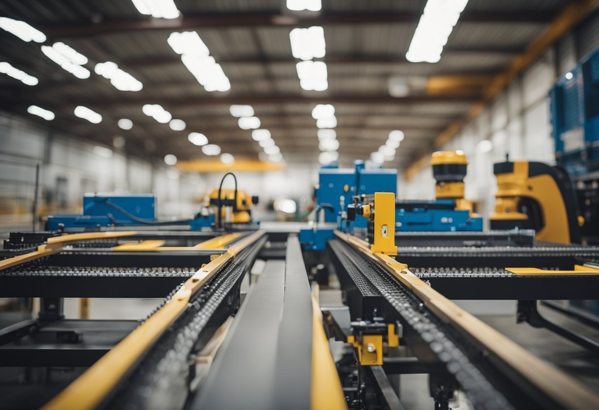 Construction products undergo rigorous technical assessments to ensure they meet product standards. Testing equipment and quality control measures are in place